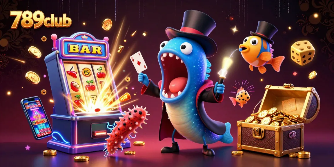 Experience thrilling gameplay at 789club with vibrant casino elements and magical characters.