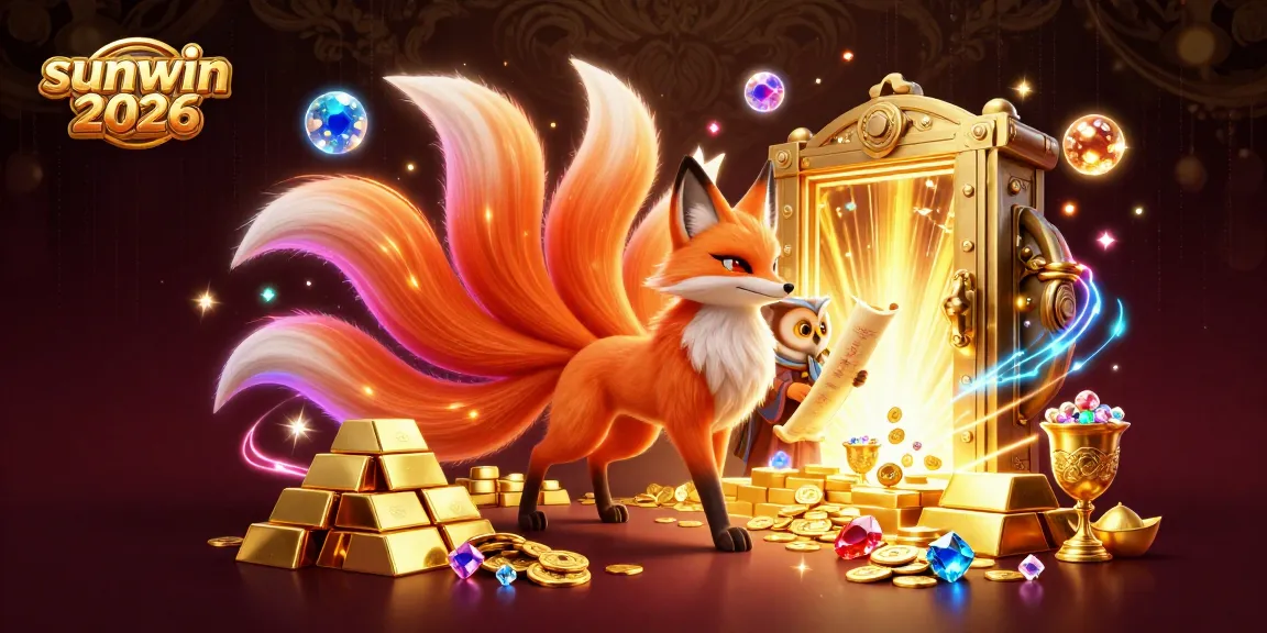 Experience exciting gameplay in sunwin 2026 with vibrant characters and golden treasures showcasing rich casino elements.